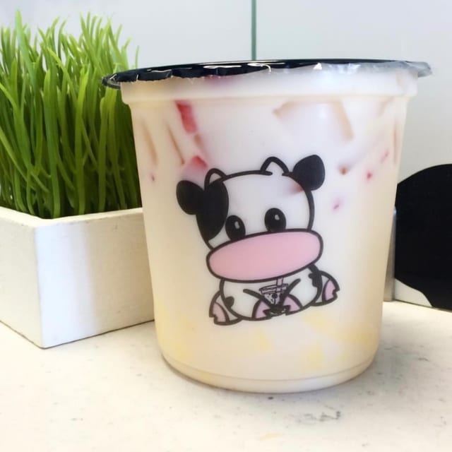 Lavender Milk Tea.