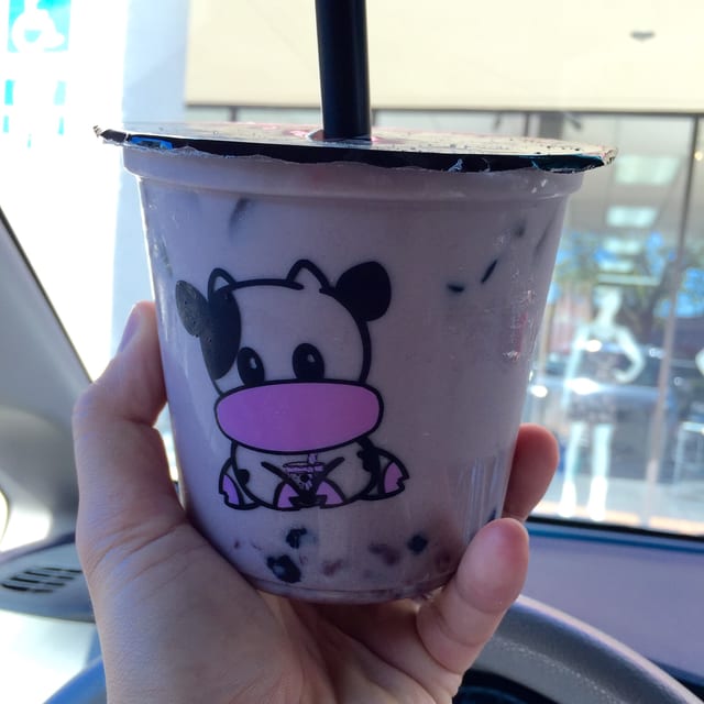 Taro Milk Tea.