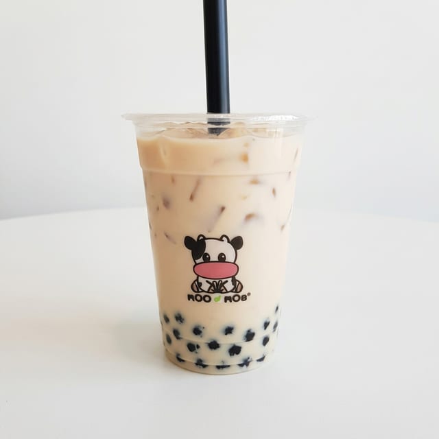 Fresh Jasmine Milk Tea.